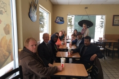 Eating at KFC with Homeless people