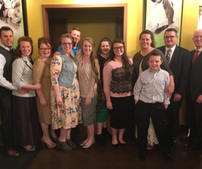 Pastor Douglas Meadow and family